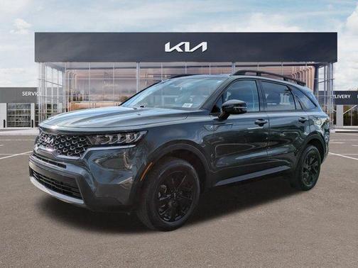 Aruba Green 2023 Kia Sorento X-Line S