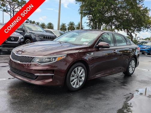 Sangria Red 2018 Kia Optima EX