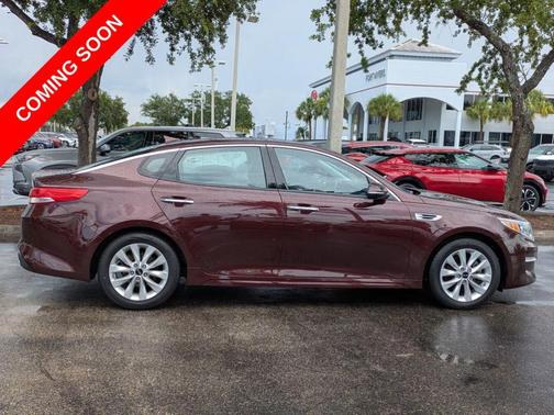 Sangria Red 2018 Kia Optima EX