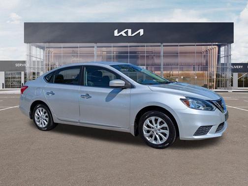 Brilliant Silver Metallic 2019 Nissan Sentra SV