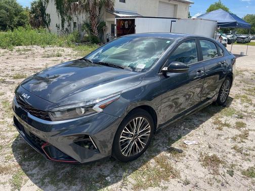 Gravity Gray 2024 Kia Forte GT-Line
