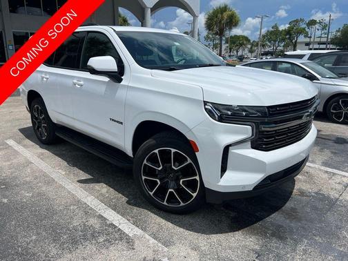 Summit White 2022 Chevrolet Tahoe RST