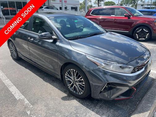 Gravity Gray 2024 Kia Forte GT-Line