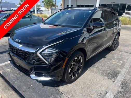 Ebony Black 2024 Kia Sportage SX-Prestige