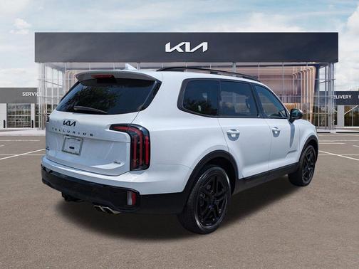 Glacial White Pearl 2025 Kia Telluride EX X-Line