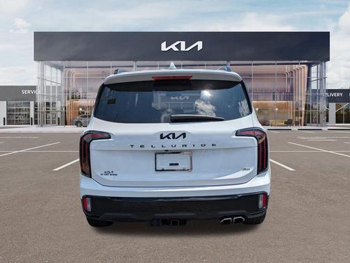 Glacial White Pearl 2025 Kia Telluride EX X-Line
