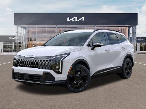 Snow White Pearl 2026 Kia Sportage Hybrid X-Line