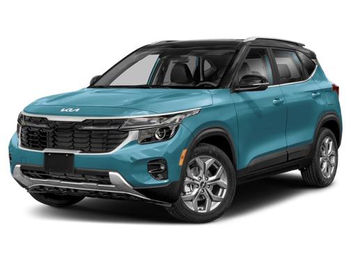 Blue / Black 2024 Kia Seltos S