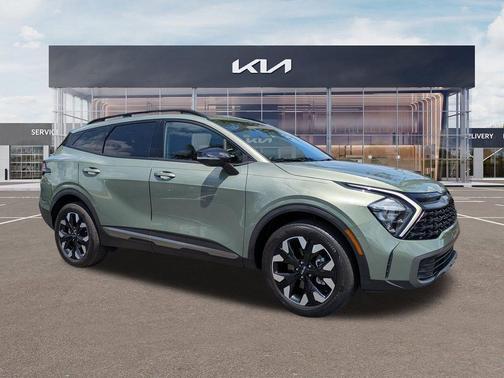 Jungle Green 2023 Kia Sportage X-Line
