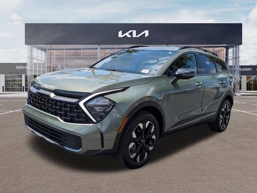 Jungle Green 2023 Kia Sportage X-Line