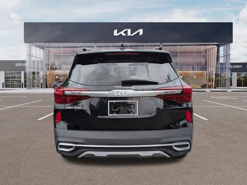 Cherry Black 2023 Kia Seltos S
