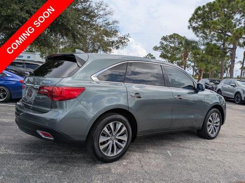 Gray 2014 Acura MDX 3.5L Technology Package