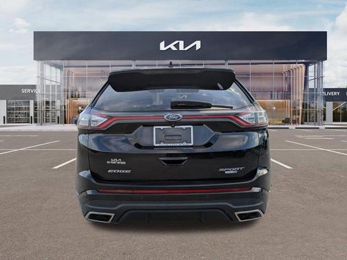 Shadow Black 2017 Ford Edge Sport