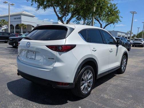 Snowflake White Pearl 2021 Mazda CX-5 Grand Touring