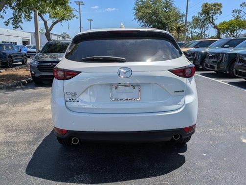 Snowflake White Pearl 2021 Mazda CX-5 Grand Touring