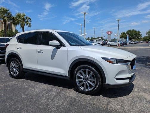Snowflake White Pearl 2021 Mazda CX-5 Grand Touring