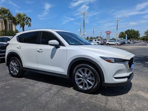 Snowflake White Pearl 2021 Mazda CX-5 Grand Touring