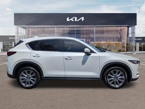 Snowflake White Pearl 2021 Mazda CX-5 Grand Touring