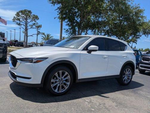 Snowflake White Pearl 2021 Mazda CX-5 Grand Touring