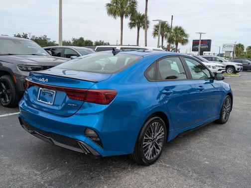 Blue 2024 Kia Forte GT-Line