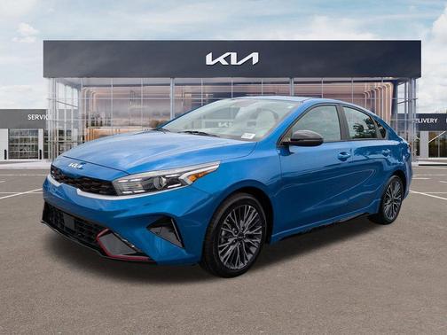 Blue 2024 Kia Forte GT-Line