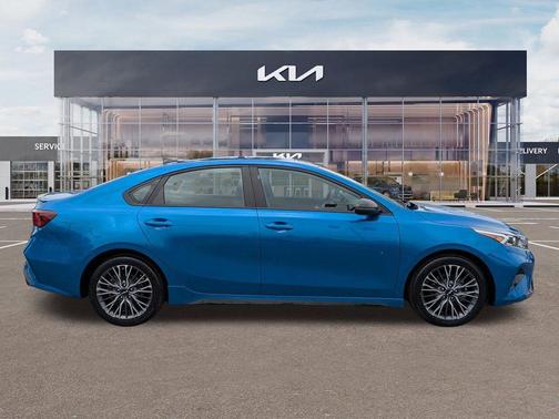 Blue 2024 Kia Forte GT-Line