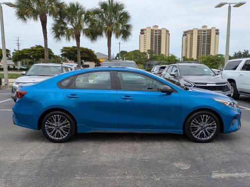 Blue 2024 Kia Forte GT-Line