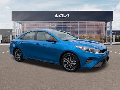 Blue 2024 Kia Forte GT-Line