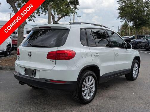 Pure White 2018 Volkswagen Tiguan Limited 2.0T