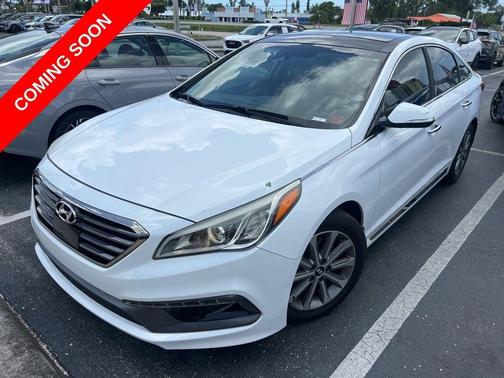 Quartz White Pearl 2016 Hyundai SONATA Limited