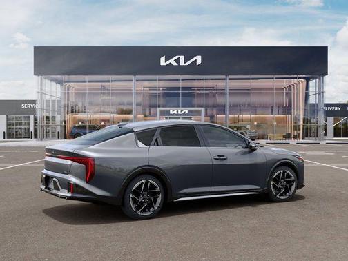 Steel Gray 2026 Kia K4 GT-Line