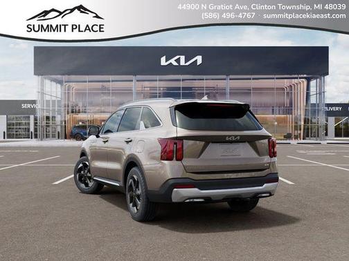 Volcanic Sand 2026 Kia Sorento Hybrid EX