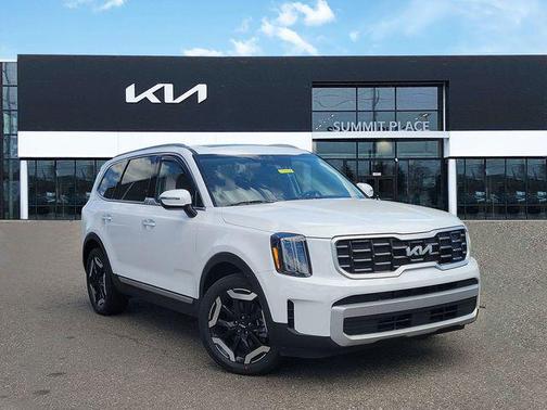 Glacial White Pearl 2024 Kia Telluride S