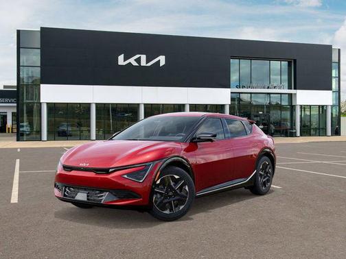 Runway Red 2025 Kia EV6 Wind AWD