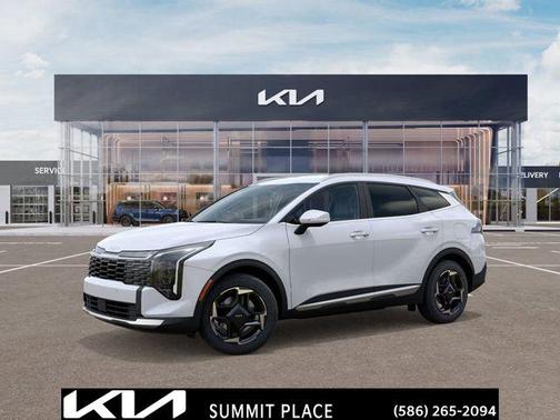 Snow White Pearl 2026 Kia Sportage Hybrid EX