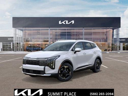 Snow White Pearl 2026 Kia Sportage Hybrid EX