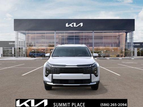 Snow White Pearl 2026 Kia Sportage Hybrid EX
