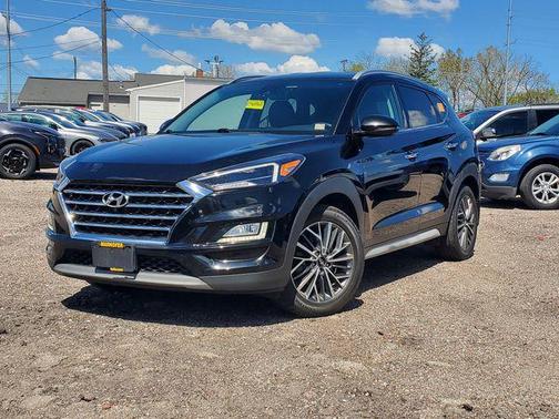 Black Noir Pearl 2020 Hyundai TUCSON Limited