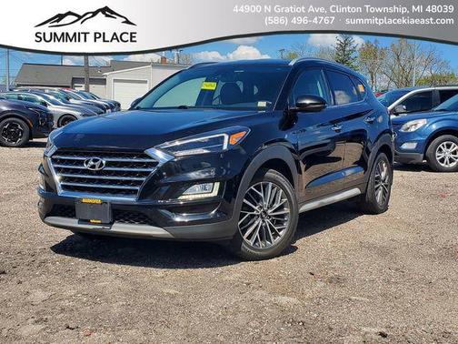Black Noir Pearl 2020 Hyundai TUCSON Limited