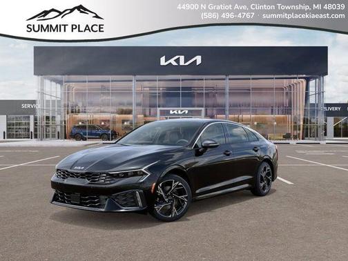 Aurora Black Pearl 2026 Kia K5 GT-Line AWD