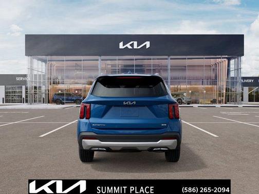 Mineral Blue 2026 Kia Sorento Hybrid EX