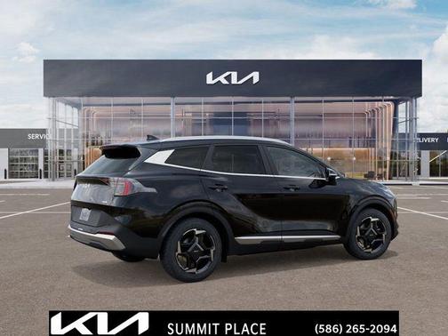 Fusion Black 2026 Kia Sportage Hybrid EX