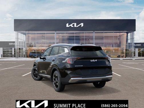 Fusion Black 2026 Kia Sportage Hybrid EX