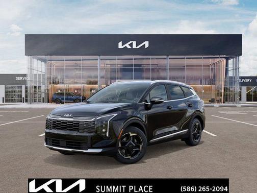 Fusion Black 2026 Kia Sportage Hybrid EX