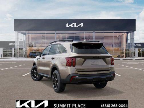 Volcanic Sand 2026 Kia Sorento Hybrid SX Prestige