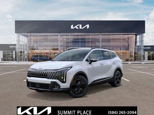 Glacial White Pearl 2026 Kia Sportage X-Line