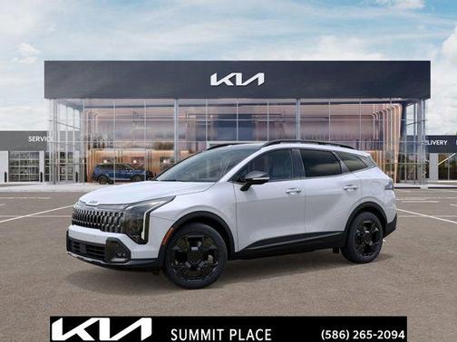 Glacial White Pearl 2026 Kia Sportage X-Line