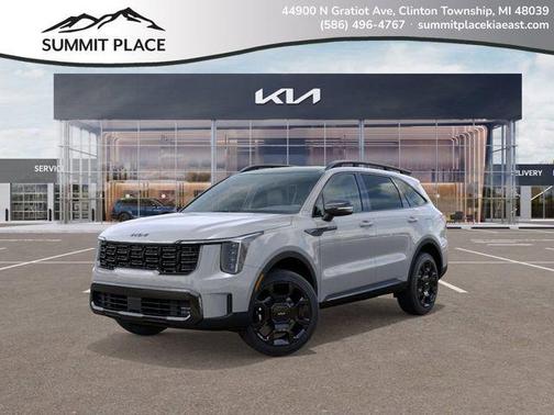 Wolf Gray 2026 Kia Sorento EX
