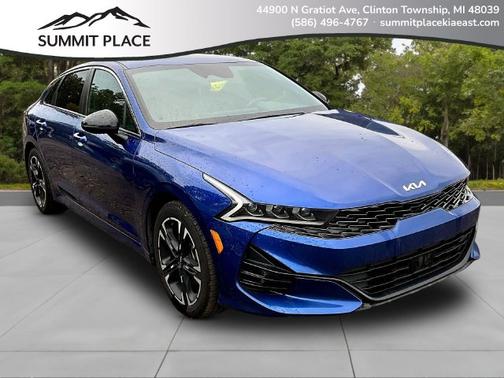 Sapphire Blue 2024 Kia K5 GT-Line