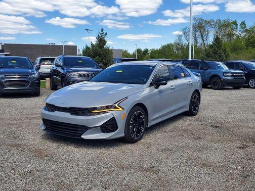 Wolf Gray 2024 Kia K5 GT-Line